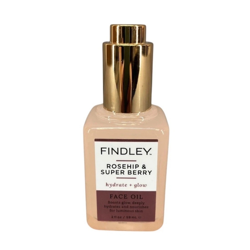 Finley Rosehip & Super Berry Face Oil with Gold Cap